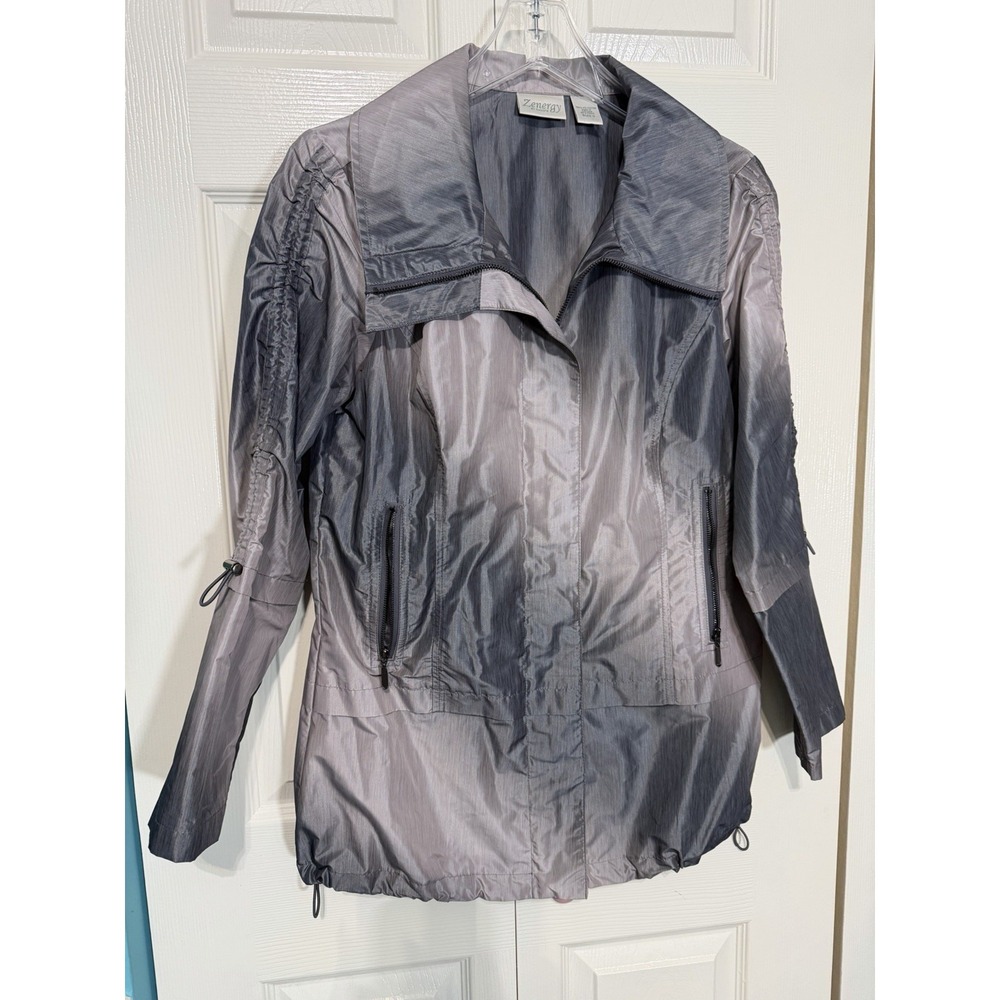 Zenergy by Chico's Women's Lightweight Windbreaker  Size 0